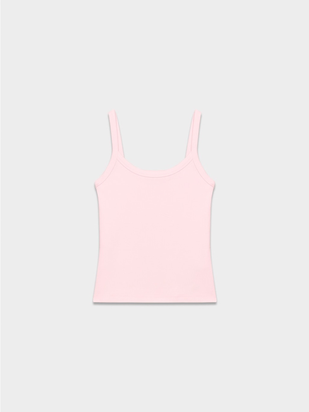 Aritzia Slim Ribbed Camisole - Pale Pink